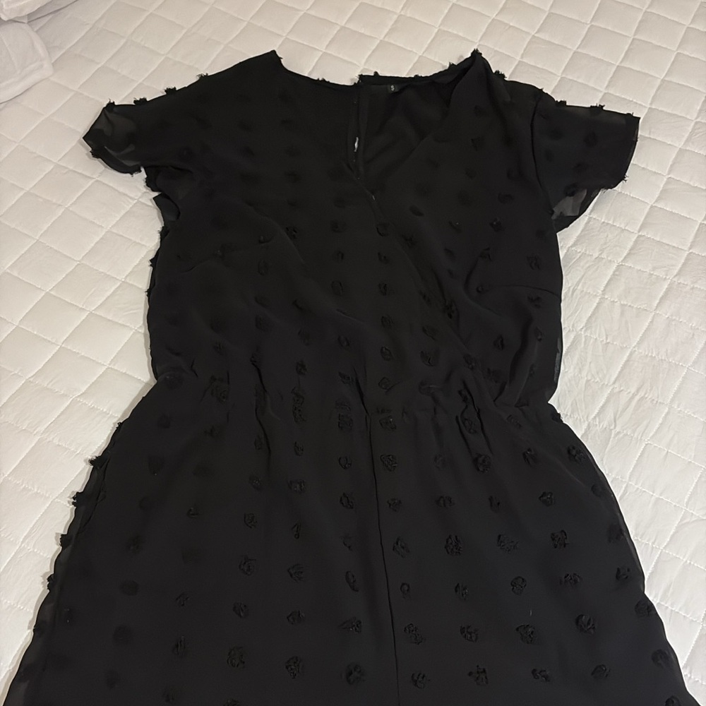 Elegant Black Women's Romper